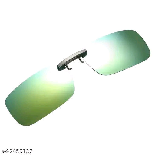 Street27® Unisex Polarized Clip On Flip Up UV400 Driving Rectangle Sunglasses