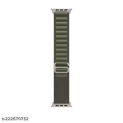 Alpine Loop Band Straps For Apple Watch ( Olive Green )