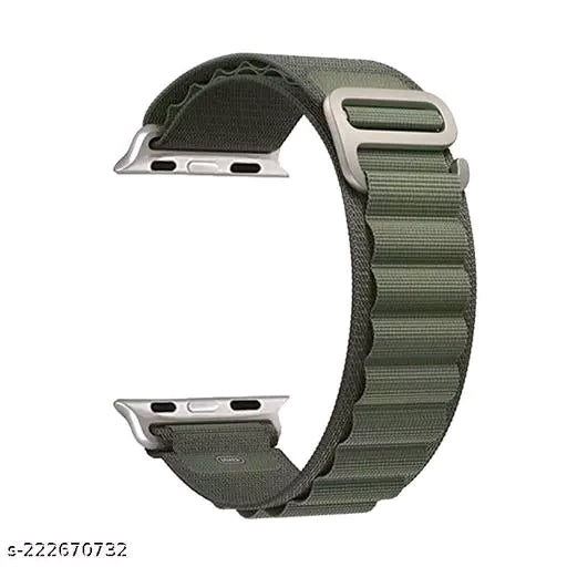 Alpine Loop Band Straps For Apple Watch ( Olive Green )