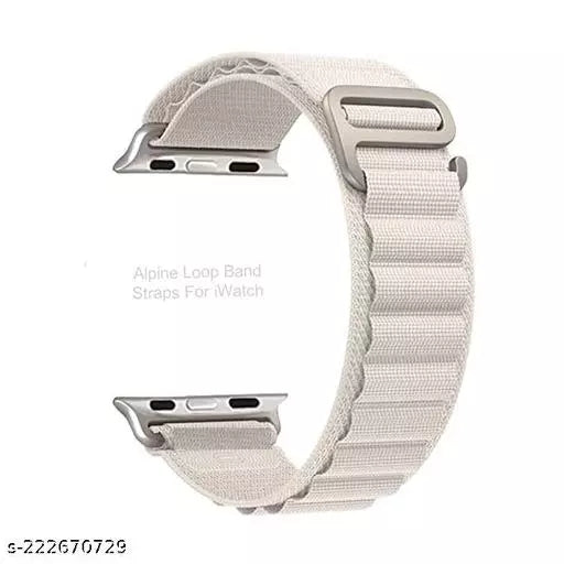 Alpine Loop Band Straps For Apple Watch Grey