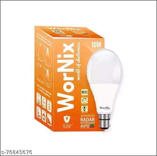 Radar motion sensor LED bulb