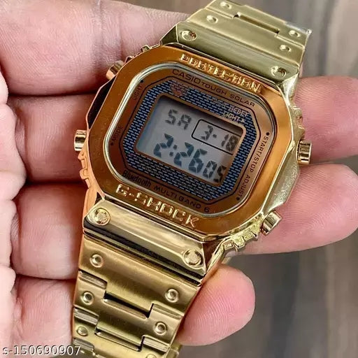 CASIO G-SHOCK heavy chain casual digital luxury vintage watch for men