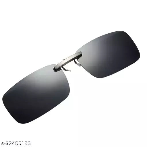 Street27® Unisex Polarized Clip On Flip Up UV400 Driving Rectangle Sunglasses