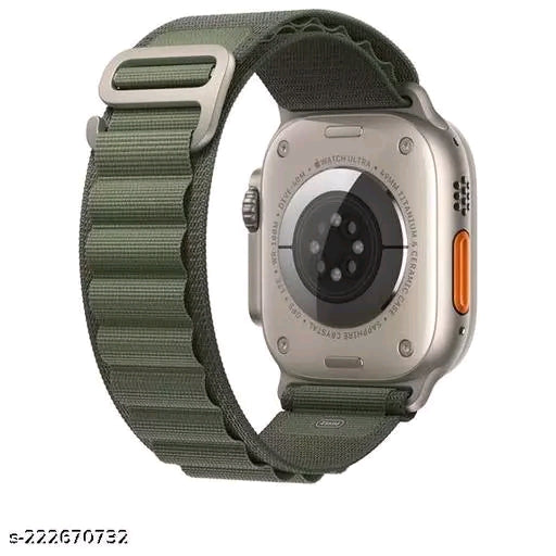 Alpine Loop Band Straps For Apple Watch ( Olive Green )