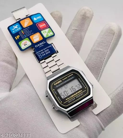 CASIO watch Silver