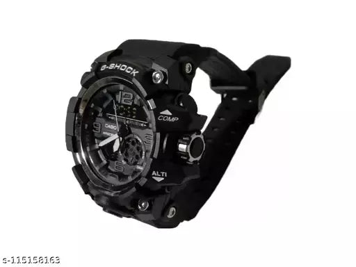 G-SHOCK WATCH DIGITAL+ ANALOG ( Black )