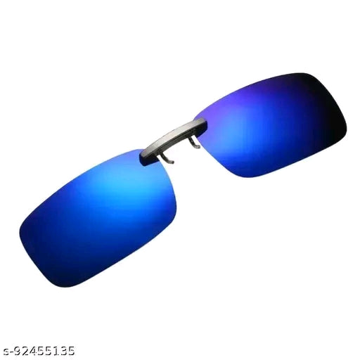 Street27® Unisex Polarized Clip On Flip Up UV400 Driving Rectangle Sunglasses