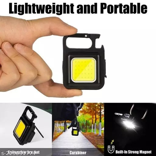 LED LIGHT KEYCHAIN WITH BOTTLE OPENER (RECHARGEABLE) 8000 LUMENS *