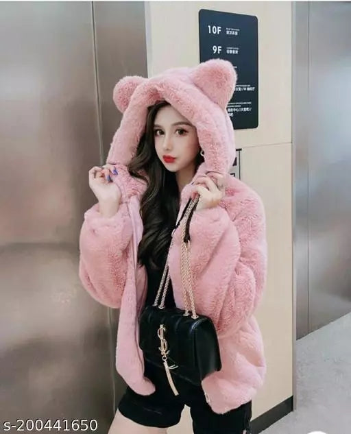 Comfy Latest Women Cat hoodie