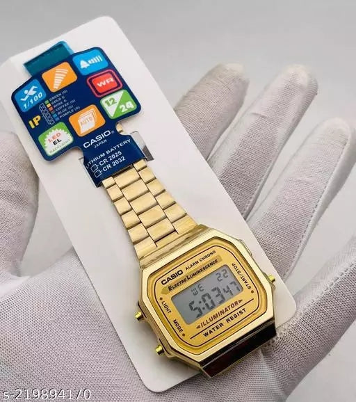 CASIO WATCH GOLD