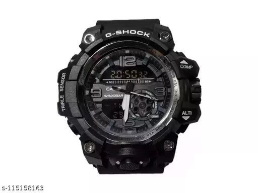 G-SHOCK WATCH DIGITAL+ ANALOG ( Black )