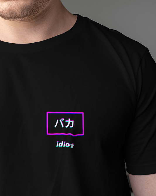 Idiot Korean  hyped collection t shirt For Men's