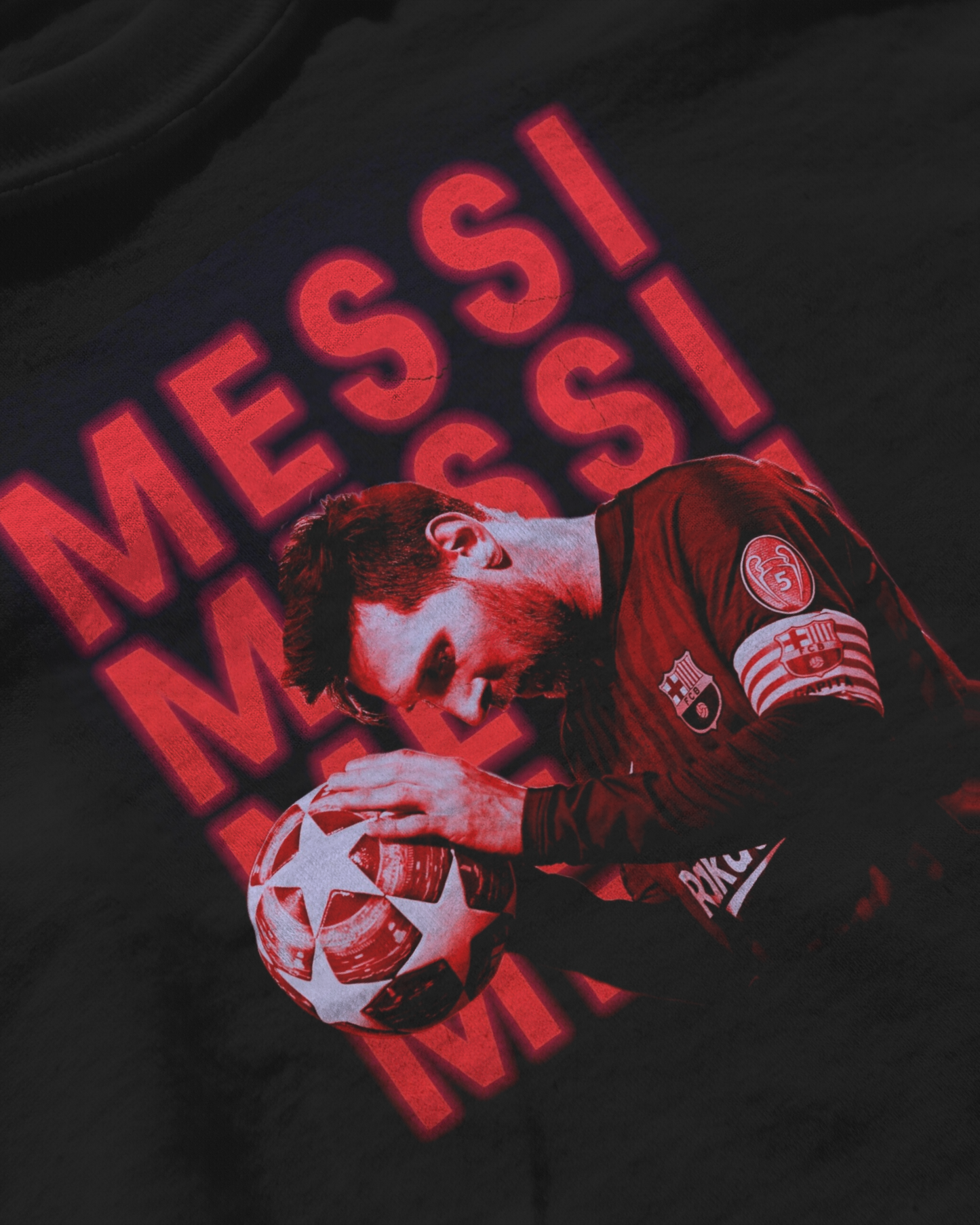 Messi Hyped collection Oversized t shirt For men's